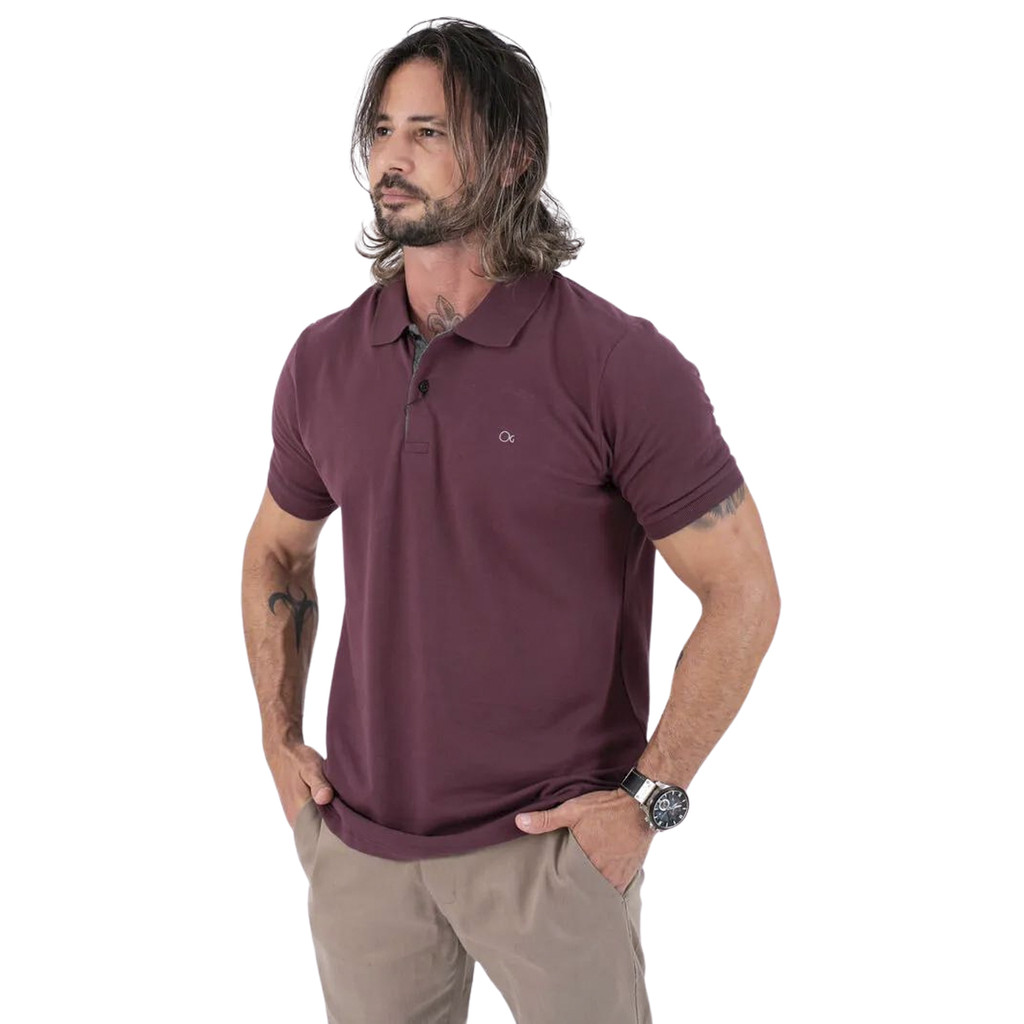 Camiseta Polo Ogochi Essencial Slim