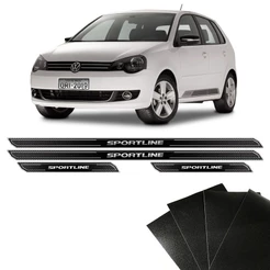Soleira Diamante Polo Sportline 2012/14 E Protetor De Porta