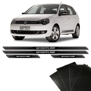 Soleira Diamante Polo Sportline 2012/14 E Protetor De Porta em Oferta na Shopee