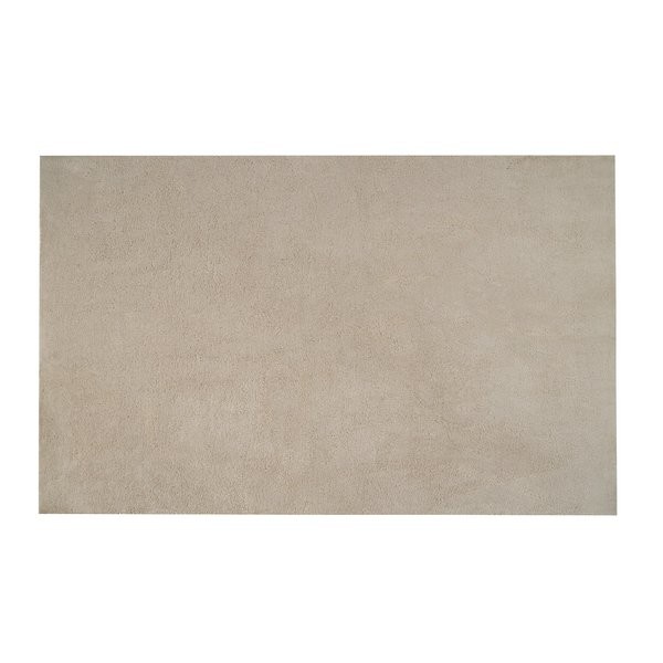 Tapete Geneve Jolitex 100x140cm Pelo Baixo 100% Poliéster - Bege