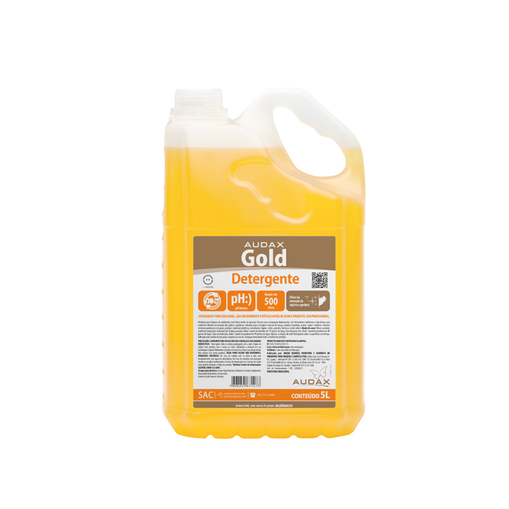 Detergente Neutro 5L Gold em Oferta na Shopee
