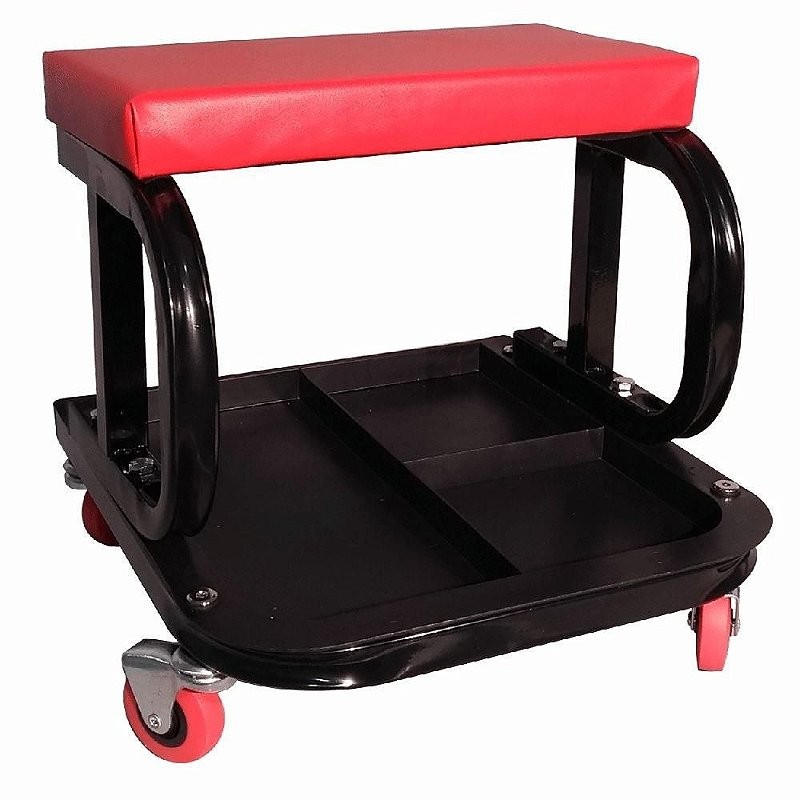 Banqueta Kers Detailer Mecânico Suporta 100kg Banco Kers
