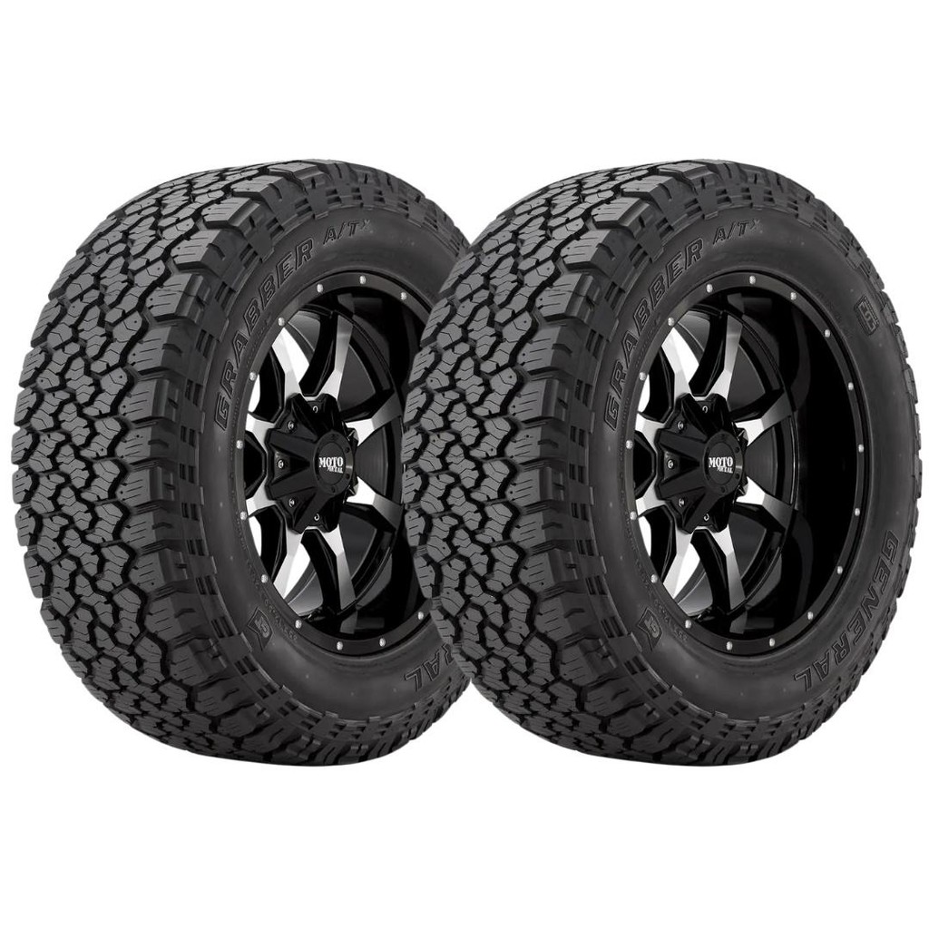 Kit 2 Pneus Aro 16 265/70R16 General Tire By Continental Grabber 112T AT