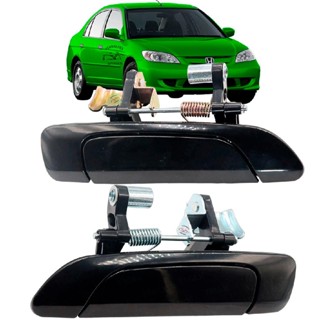 Par Maçaneta Porta Traseira Civic 2001 2002 2003 2004 2005 em Oferta na Shopee