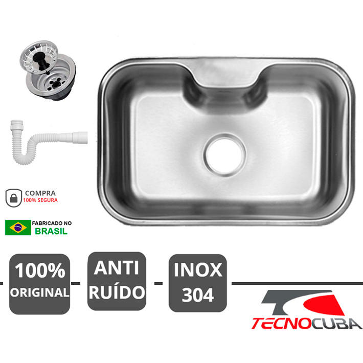 Cuba Inox 60x40x20: Onde Comprar | BuscaProdutos
