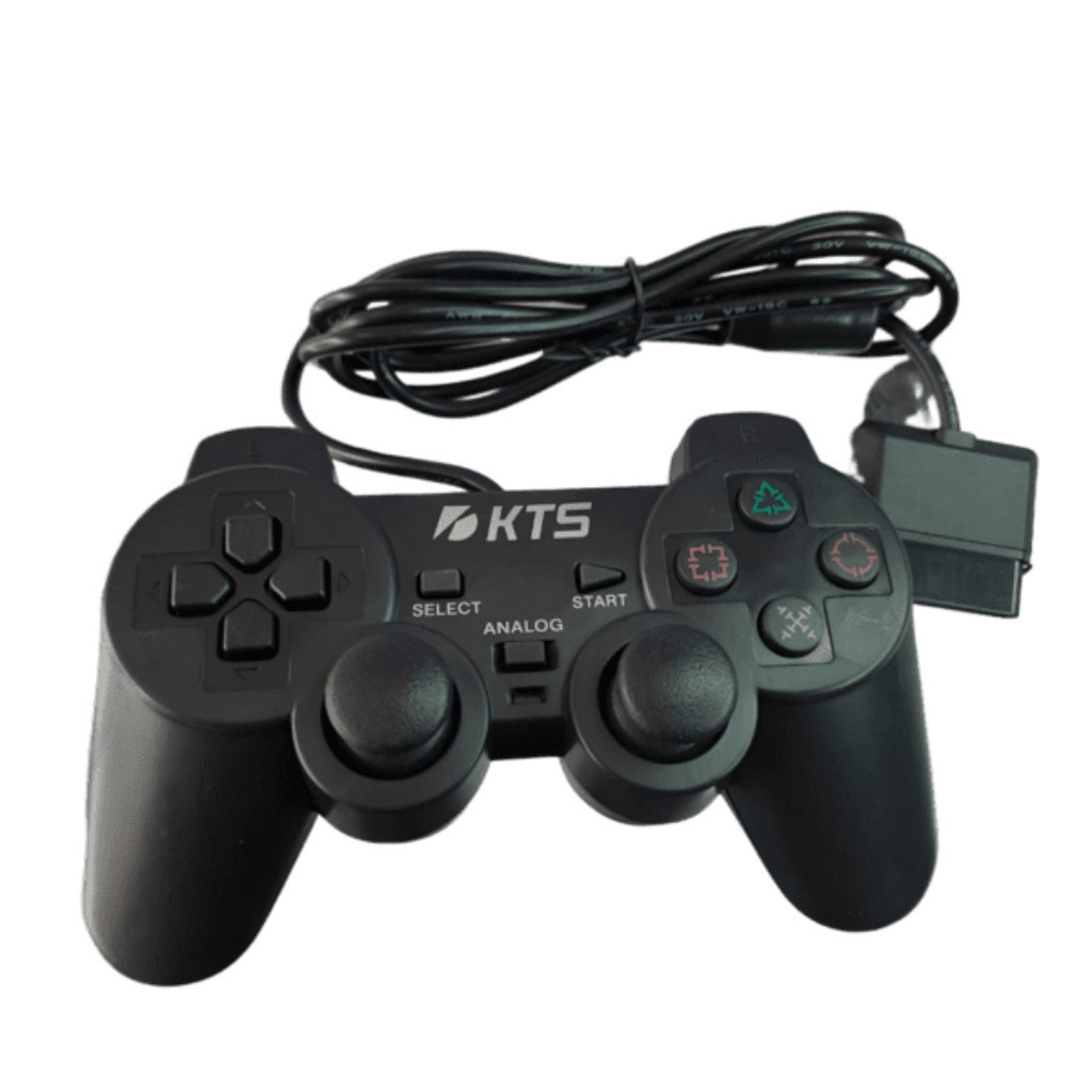 Controle Joystick Compatível PlayStation 2 com Fio PS2