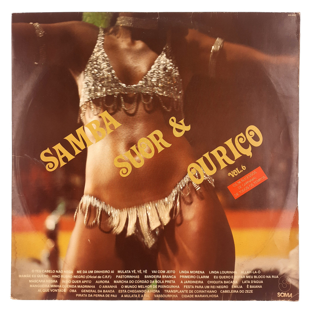 LP Samba Suor & Ouriço - Os 36 Sucesso(...) Samba Livre 1983