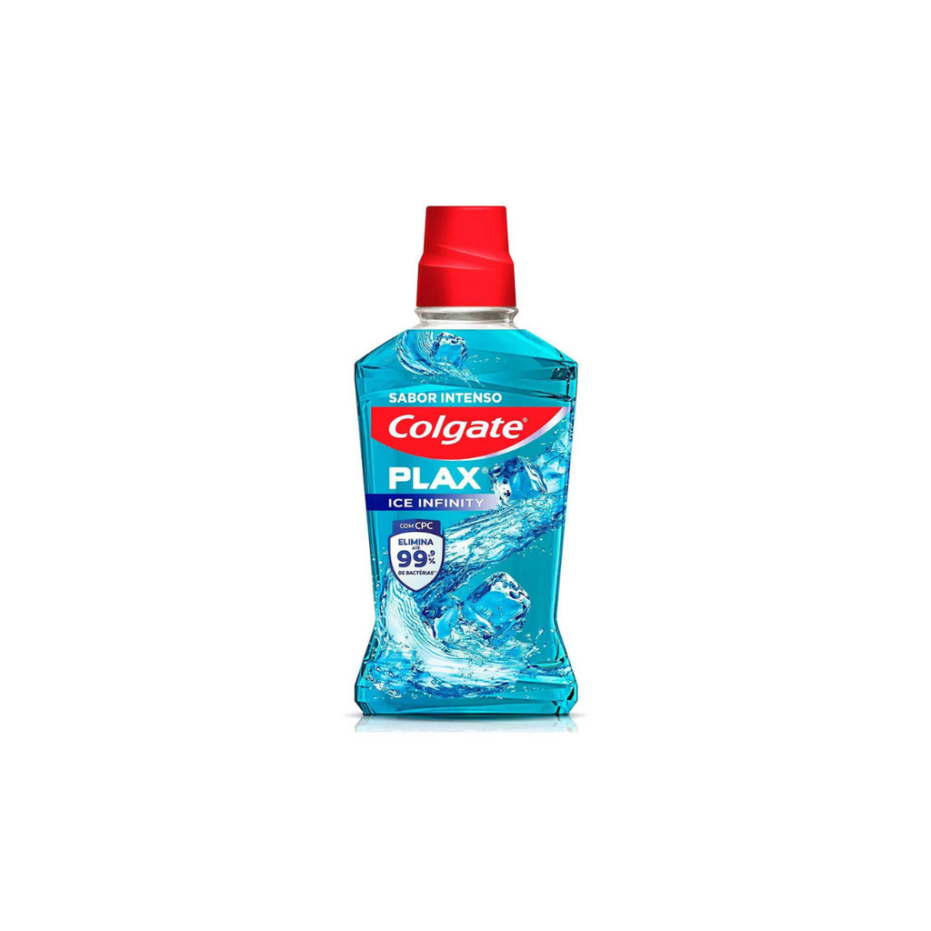 Enxaguante Bucal Colgate Plax Ice Infinity Leve 500ml Pague 350ml