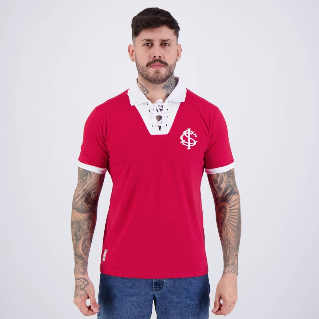 Camisa Internacional 1922 Vermelha em Oferta na Shopee