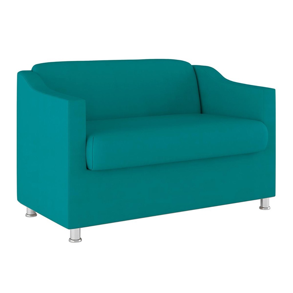 Namoradeira Tilla Sala de Estar Tecido Suede – Balaqui Decor