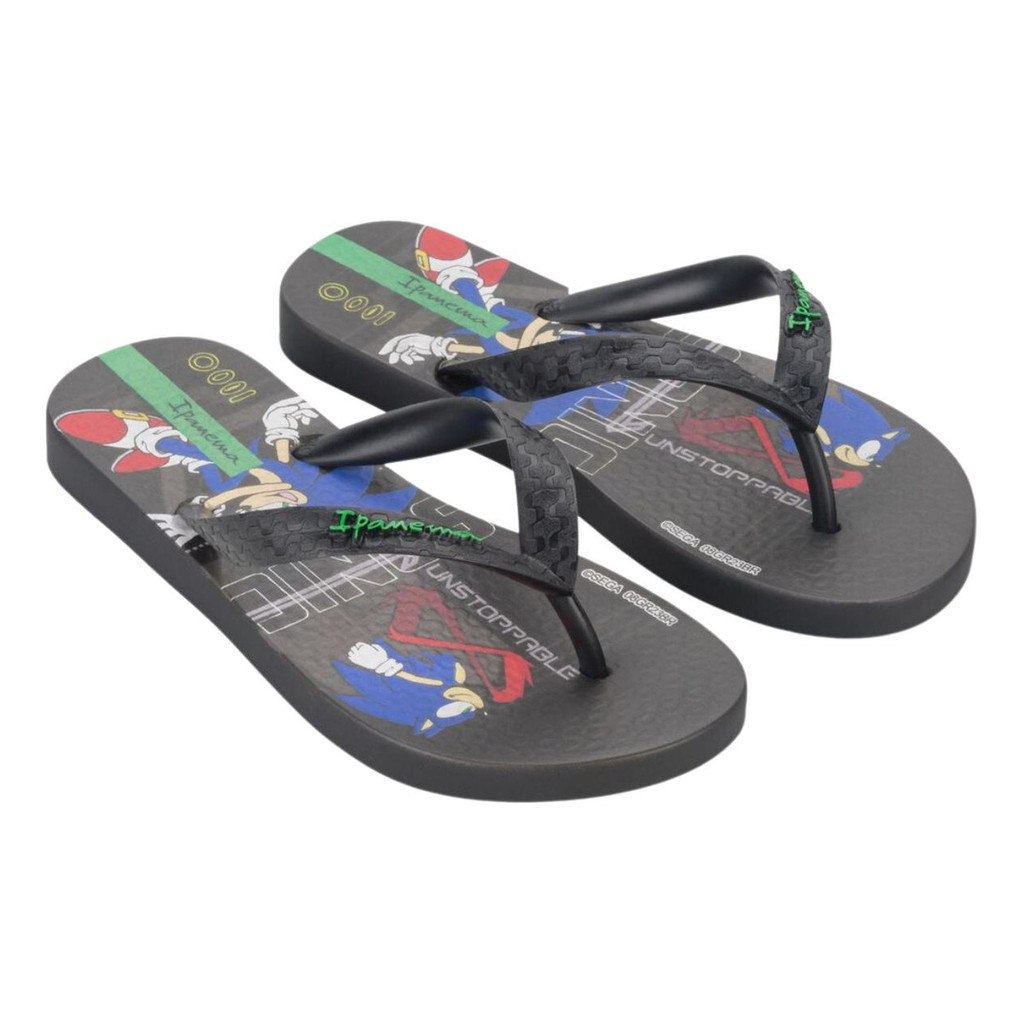 Chinelo Ipanema Infantil Menino Sonic Race 27170