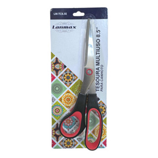 Tesoura de Canhoto Multiuso 8,5 Polegadas Lanmax em Oferta na Shopee