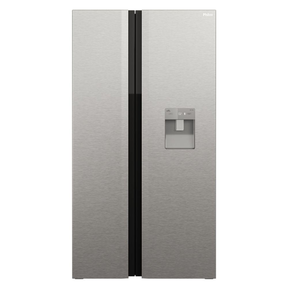 Geladeira Philco Frost Free Side by Side 486L Inverter Inox