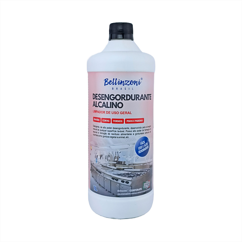 Detergente Desengordurante Alcalino 1 Litro Bellinzoni