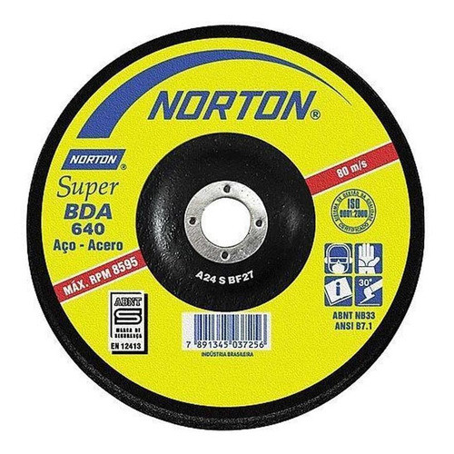 Disco Desbaste 4.1/2'' X 1/4'' X 7/8'' BDA 640 – Norton