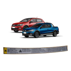 Etiqueta Adesivo Painel Central Saveiro 2017/2023 Originalvw