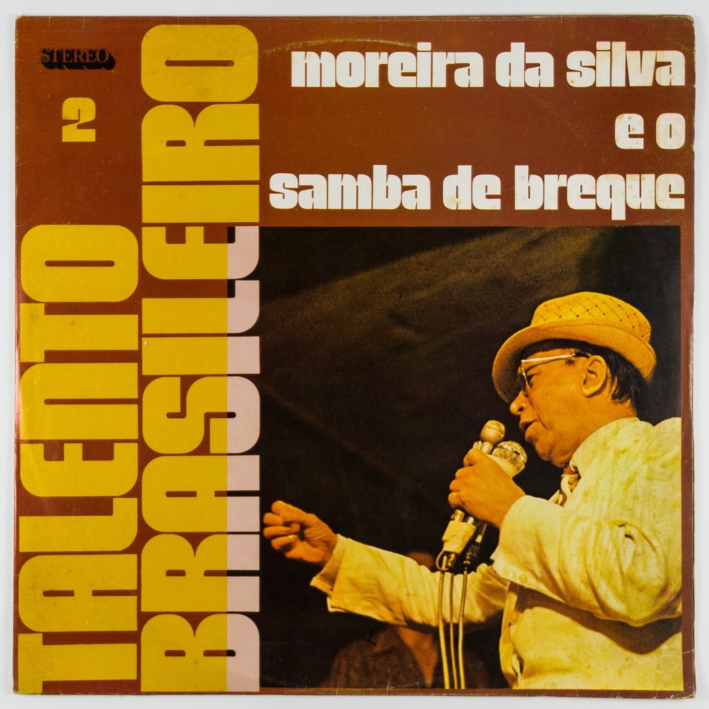 Disco LP Moreira da Silva Samba Breque Talento Brasileiro 2