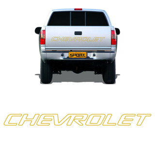 Faixa Tampa Traseira S10 1999/2005 Chevrolet Adesivo Dourado em Oferta na Shopee