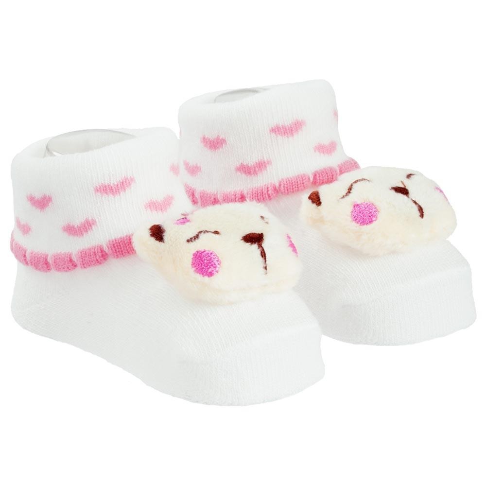 Meia Bichinho Bebe Pimpolho Led 00-15 Brilha - Baby & Kids Fashion