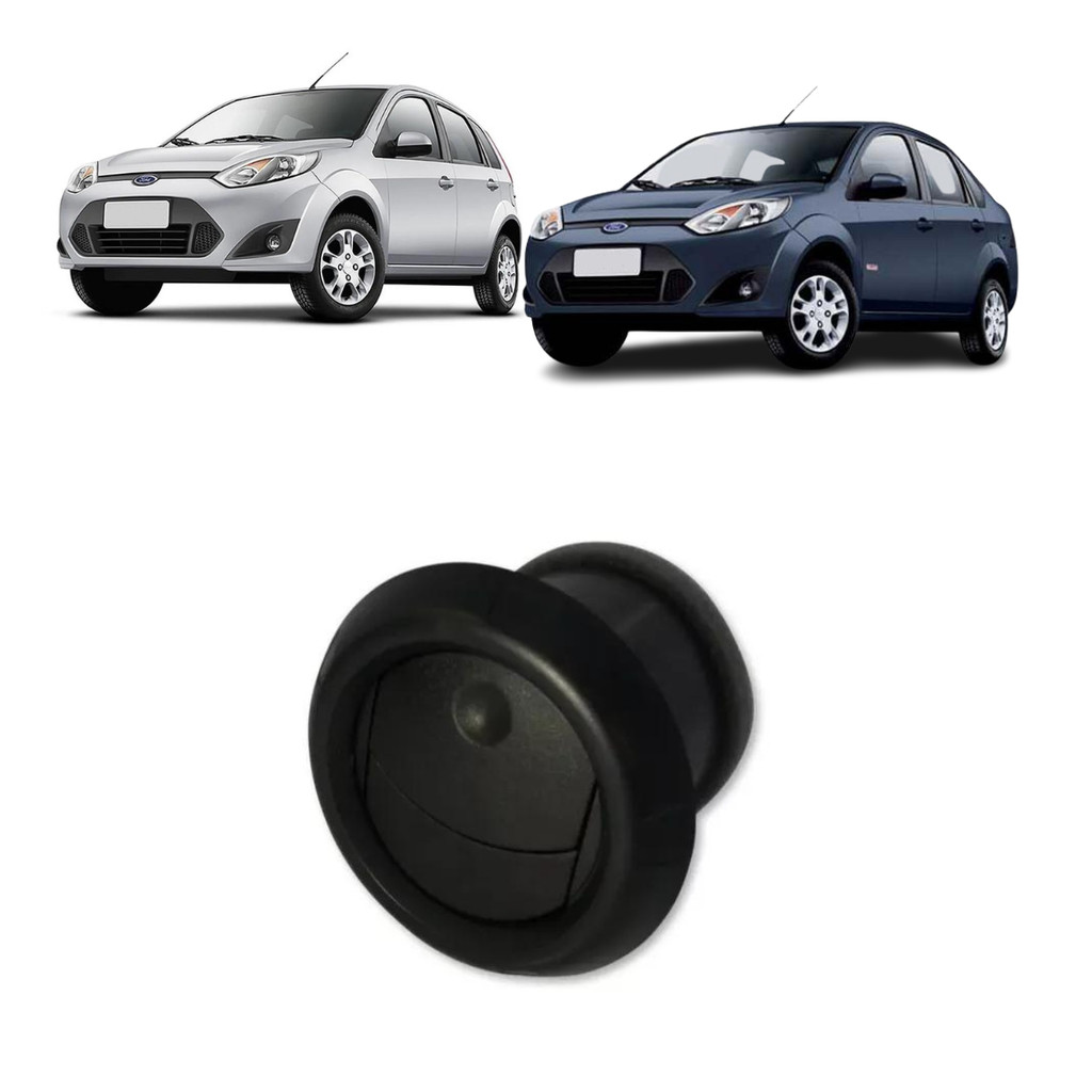 DIFUSOR AR CENTRAL E LATERAL FIESTA 2008 2009 2010 2011 2012 2013 2014 PRETO