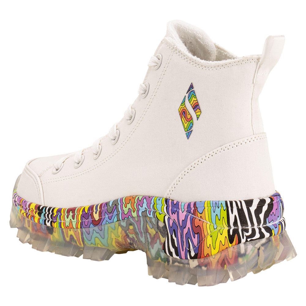 Tênis Feminino Jen Stark: Hi Ryze See-Thru Drip Skechers 177963