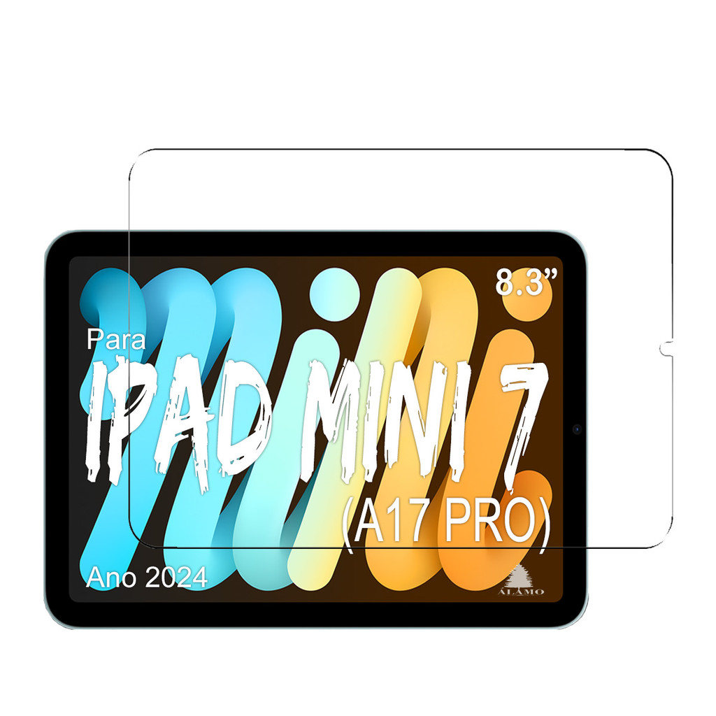 Melhor Película Para iPad Mini 7ª Geração (A17 Pro) Ano 2024 - Super Resistente