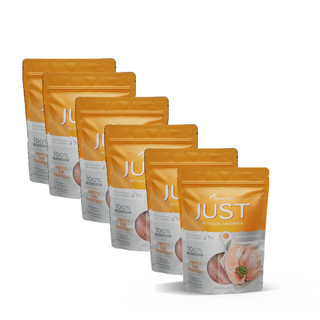 Petisco Natural Just Peito de Frango 75g KIT 6 UNIDADES