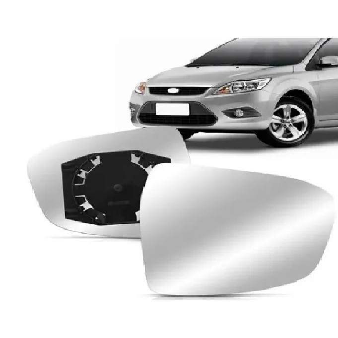 Lente Espelho C/ Base Retrovisor Focus 09 10 2011 2012 2013