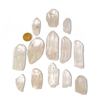 500g Pontas Cristal Natural Comum Pedra Direto de Garimpo em Oferta na Shopee