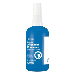 Água Oxigenada 10 Volumes Antisséptico Farmax 100ml Spray em Oferta na Shopee
