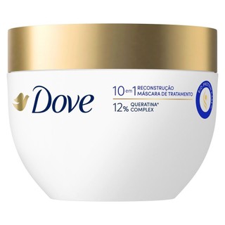 Máscara de Tratamento Dove 10 em 1 Reconstrução 270 g em Oferta na Shopee