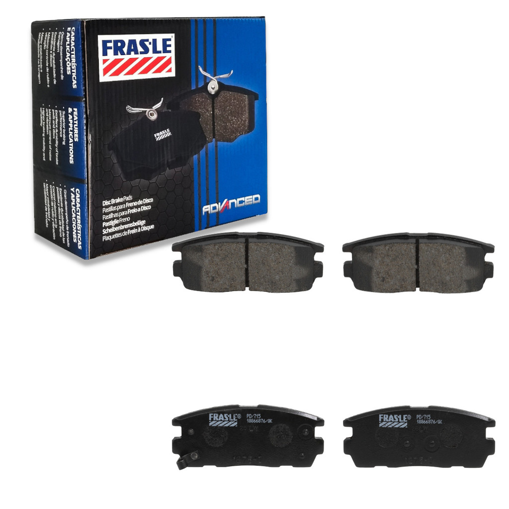 Pastilha de Freio Traseira Captiva 2.4/3.0/3.6 2009/2017 - Frasle PD715