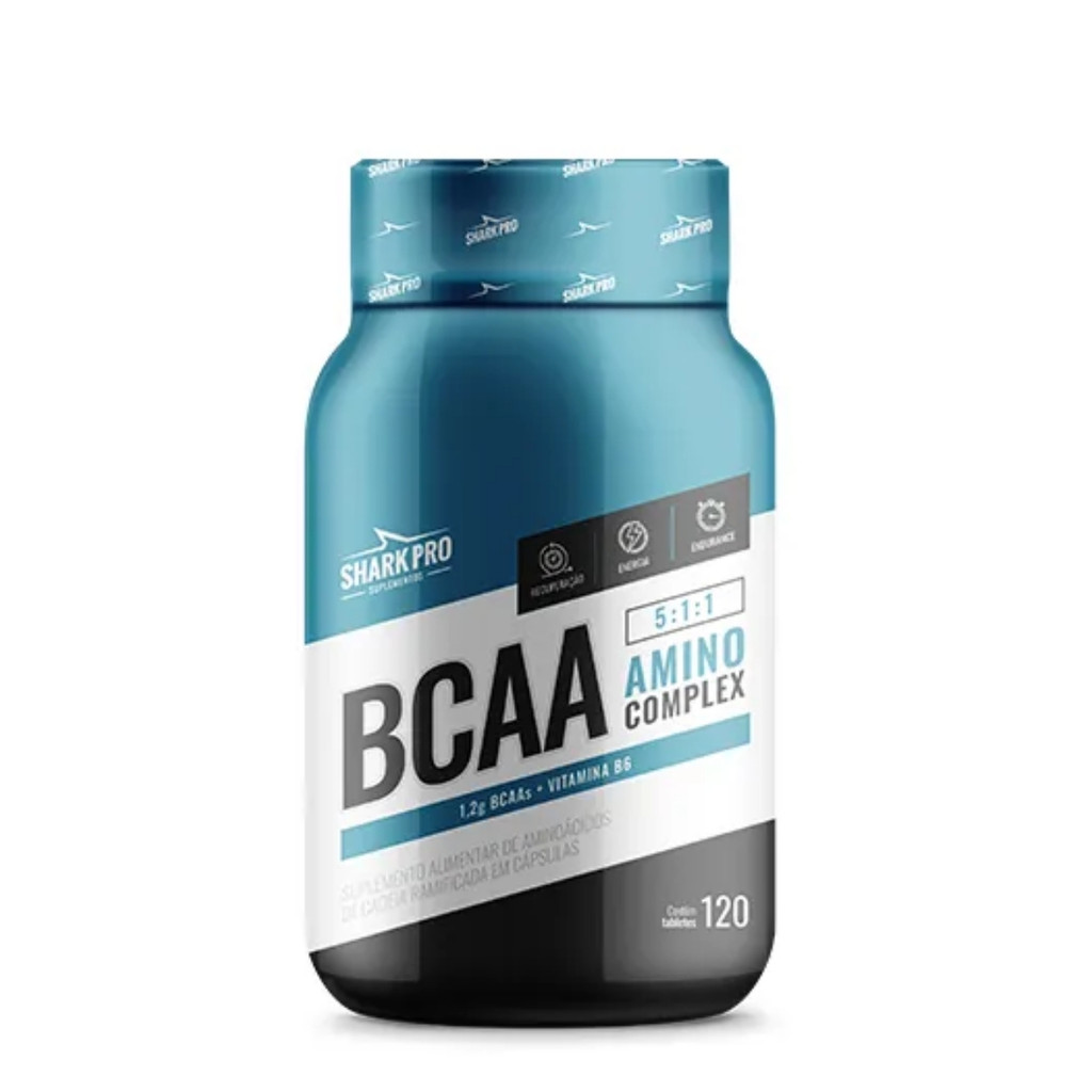 Bcaa Pote Com 120 Tabletes Shark Pro em Oferta na Shopee