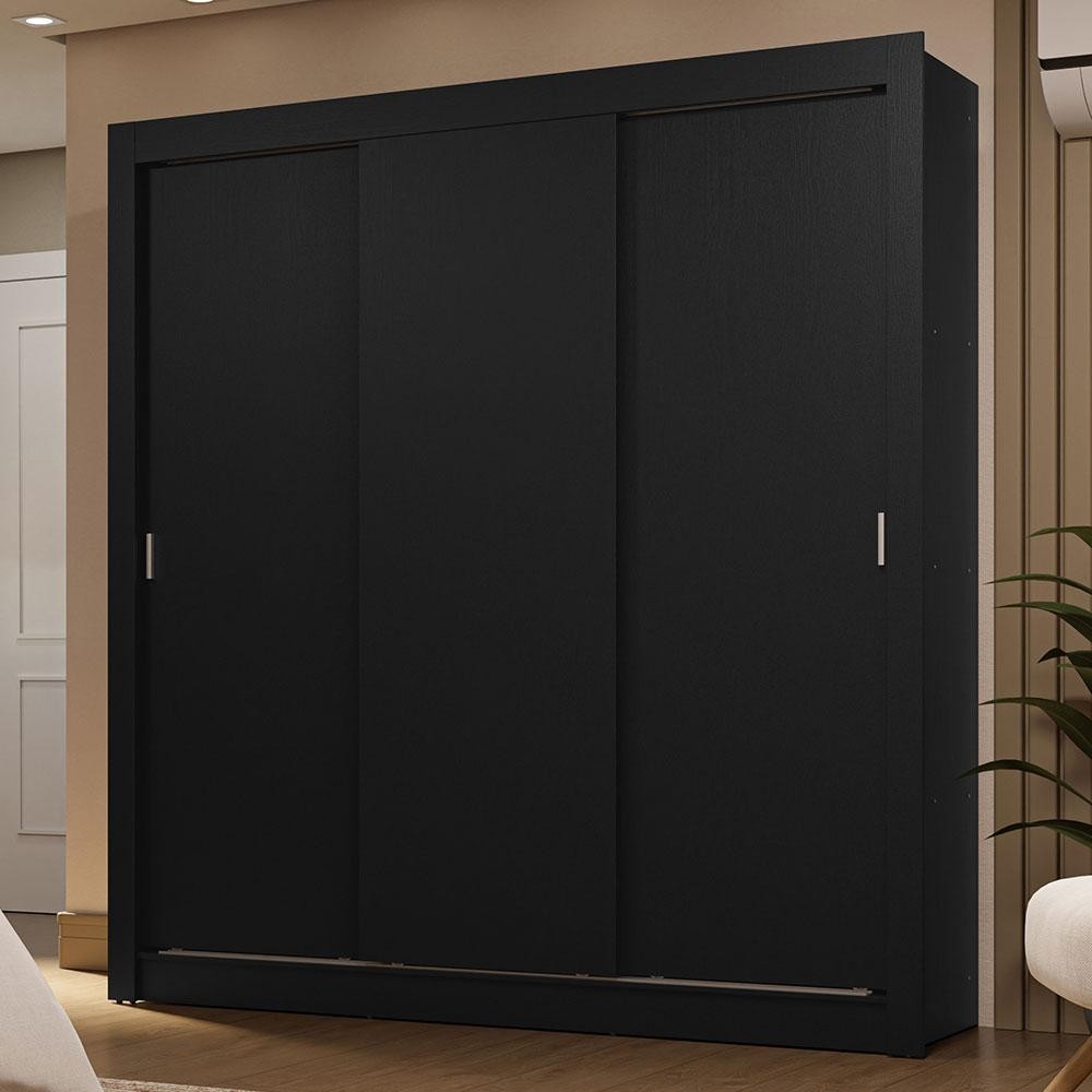Guarda-Roupa Casal 3 Portas de Correr Sublime Madesa - Home & Living