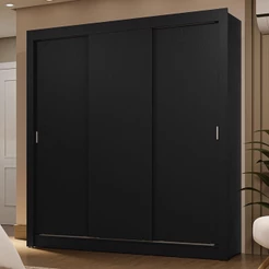 Guarda-Roupa Casal 3 Portas de Correr Sublime Madesa