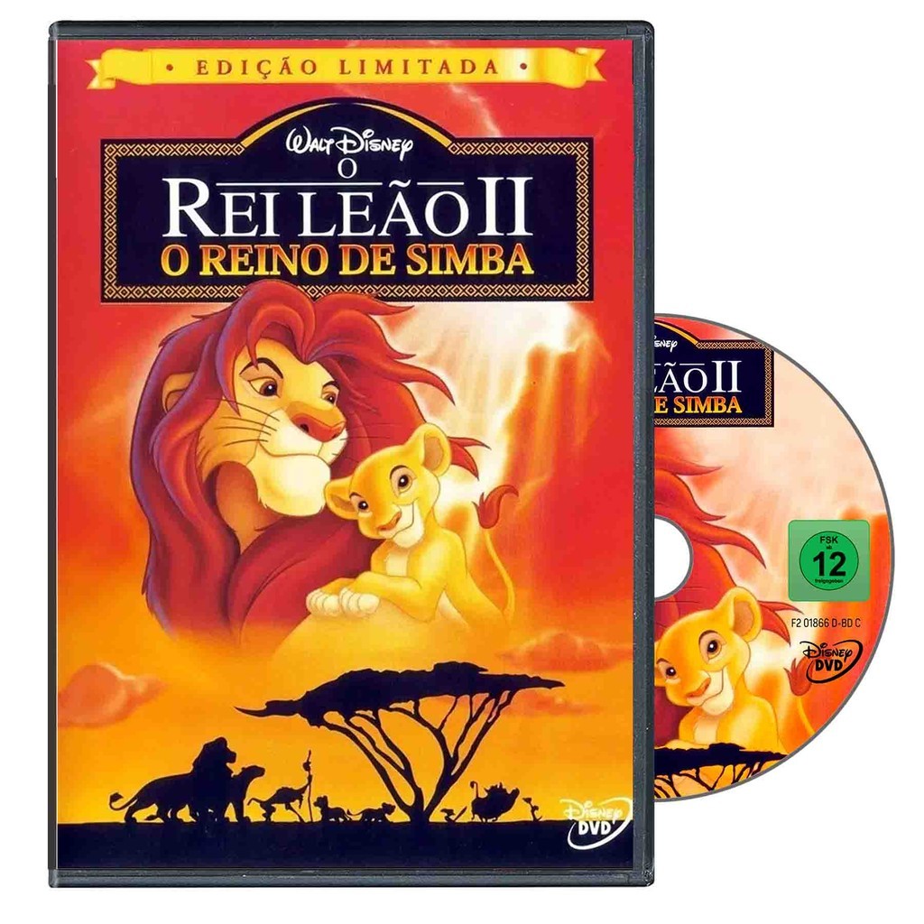 Dvd O Rei Leão 2 O Reino De Simba (1998)