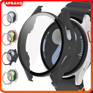 Capinha Com Vidro De Capa Case Filme Vidro Temperado Para Relógio Smartwatch Samsung Galaxy Watch 7 44mm 40mm em Oferta na Shopee