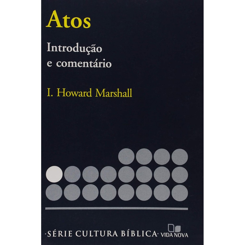 Série Introdução e Comentário | Atos | I. Howard Marshall em Oferta na Shopee