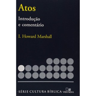Série Introdução e Comentário | Atos | I. Howard Marshall em Oferta na Shopee