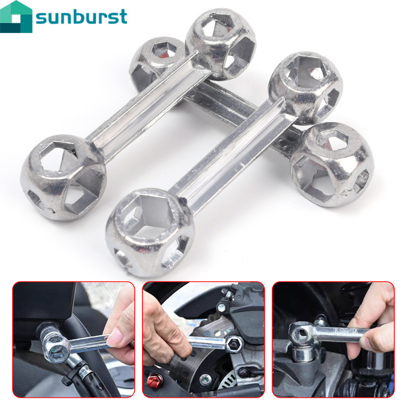 Chave De Osso Hexagonal 10 Em 1-Ferramenta De Reparo De Bicicleta-Cíclica Manual Formato De Liga De Zinco Desmontagem De em Oferta na Shopee