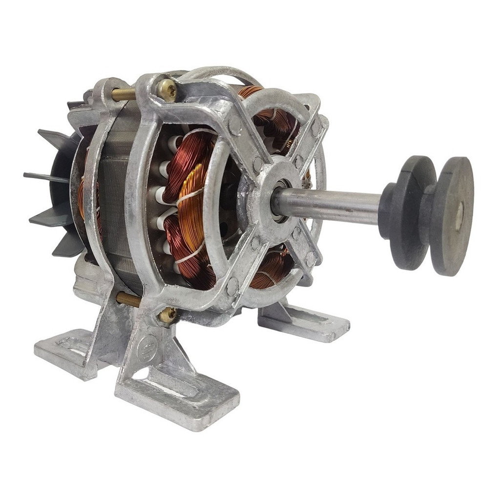 Motor Elétrico Multiuso 1/4cv 220v Bancada 1650rpm C/ Polia