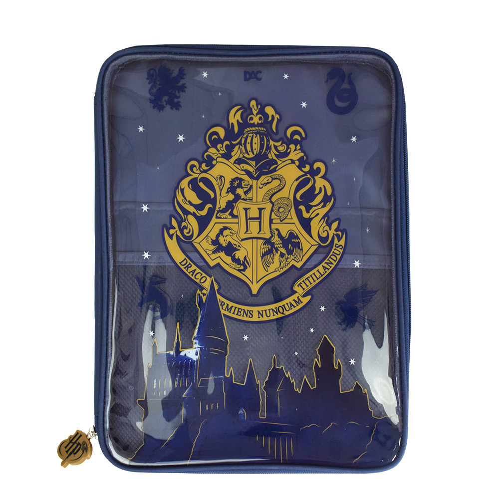 Pasta Universitária Grande com Bolso Interno Harry Potter DAC - Stationery