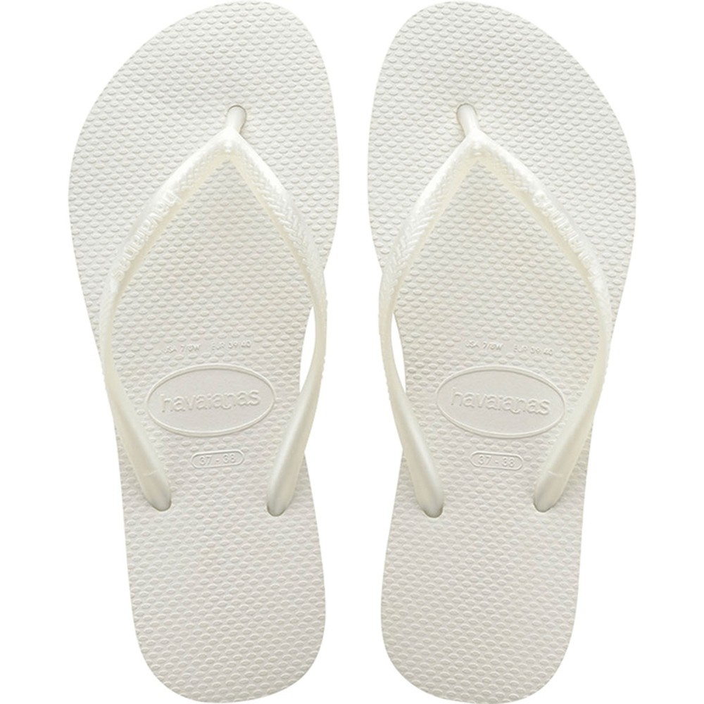 Chinelo Havaianas Slim Feminino - Branco em Oferta na Shopee