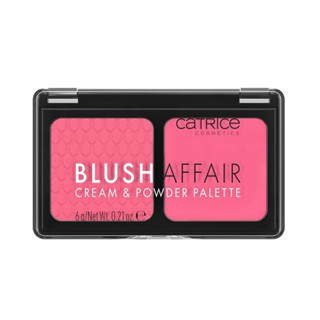 Paleta de Blush creme e pó Catrice Blush Affair 020 Pleasing Pink em Oferta na Shopee