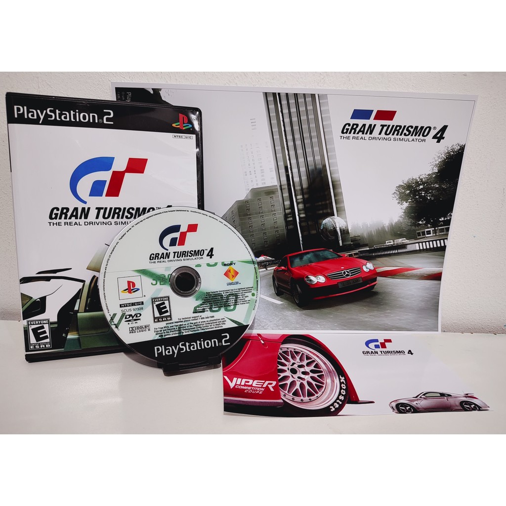 Gran Turismo 4 com Poster / PS2