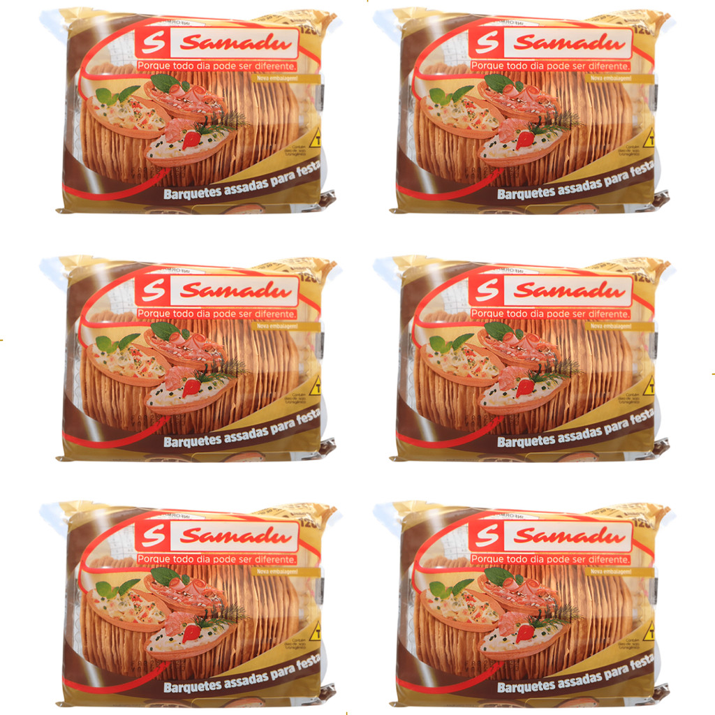 Barquetes Assados Samadu 240 Unidades Para Festas E Eventos