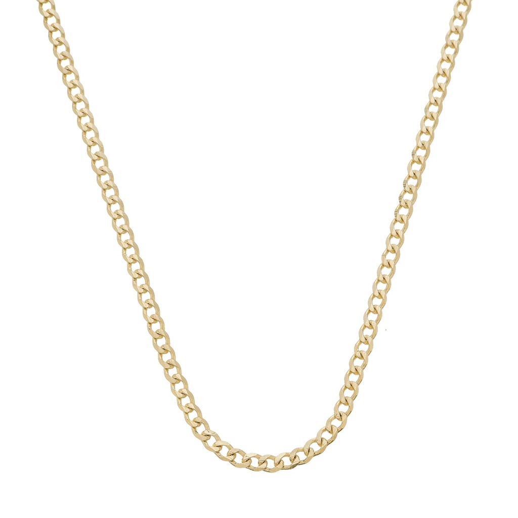 COLAR ELOS KELLY FOLHEADO A OURO 18K em Oferta na Shopee