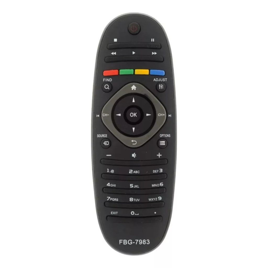 Controle Remoto Para Tv Philips Lcd Led FBG 7983 SKY 7983 LHS 7983 MAXX 7983 40PFL6606D 40PFL7606D