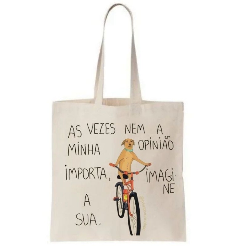 Bolsa De Praia Cachorro caramelo De Bicicleta 100% em Oferta na Shopee