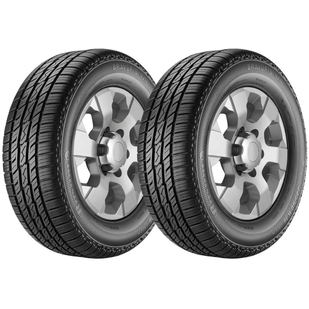 Kit 2 Pneus aro 18 235/55r18 Barum BYContinental Bravuris4x4
